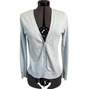 New York & Company Pale Blue Cardigan